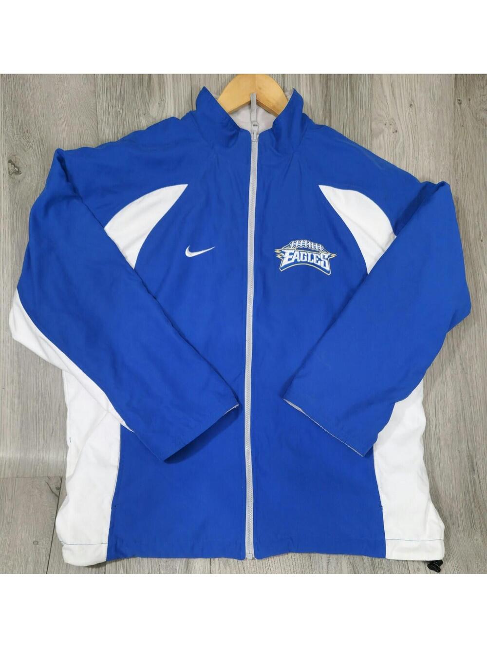 Vintage NIKE -Eagles Jacket - Reversible - Team Authentic - Therma Fit - #12